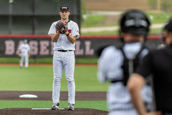 SIUE Baseball v Little Rock Game One 27 April 2024