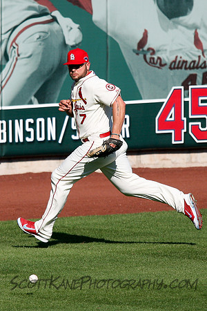 MLB: OCT 12 NLCS - Dodgers at Cardinals - Game 2