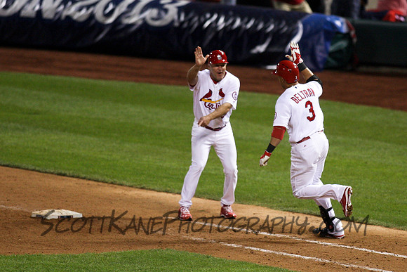 MLB: OCT 11 NLCS - Dodgers at Cardinals - Game 1