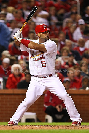 MLB: APR 28  Braves at Cardinals