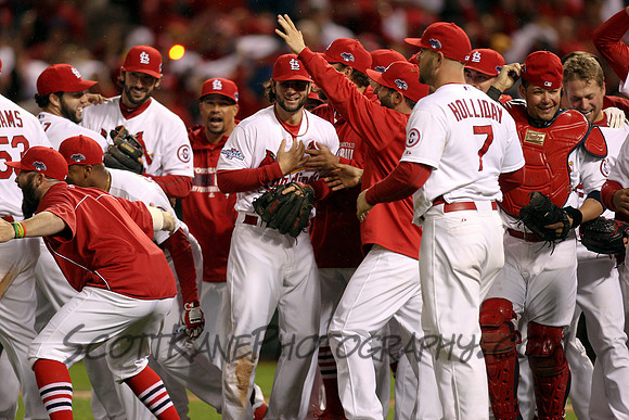 MLB: OCT 18 NLCS - Dodgers at Cardinals - Game 6