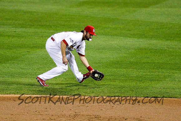 MLB: OCT 11 NLCS - Dodgers at Cardinals - Game 1
