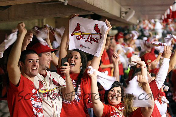 MLB: OCT 11 NLCS - Dodgers at Cardinals - Game 1