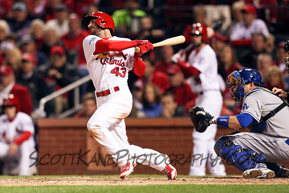 MLB: OCT 18 NLCS - Dodgers at Cardinals - Game 6