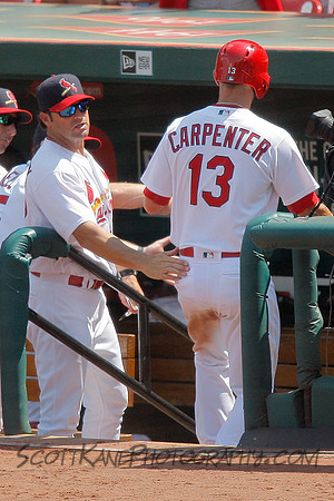 MLB: AUG 28 Athletics at Cardinals