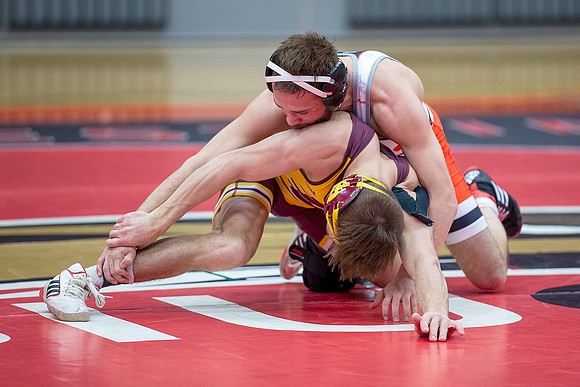 SIUE Wrestling v Central Michigan 23 JAN 2022