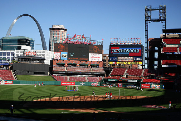 MLB: OCT 11 NLCS - Dodgers at Cardinals - Game 1