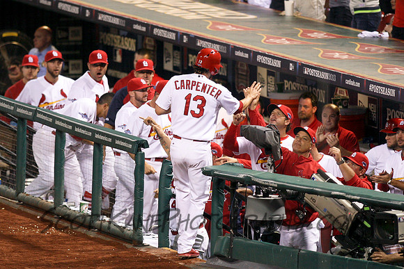 MLB: OCT 11 NLCS - Dodgers at Cardinals - Game 1