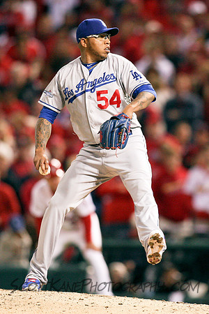 MLB: OCT 18 NLCS - Dodgers at Cardinals - Game 6