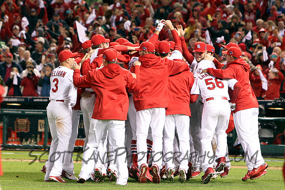 MLB: OCT 18 NLCS - Dodgers at Cardinals - Game 6