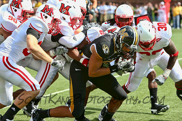 NCAA FOOTBALL 2010 - Sept 25 - Miami Ohio at Missouri