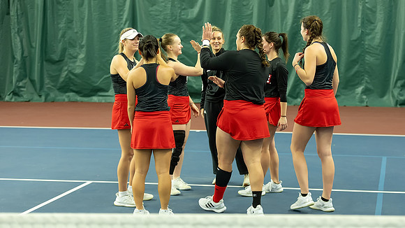 SIUE Tennis v Maryville 14 Feb 2025