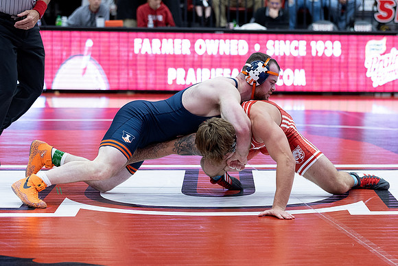 SIUE Wrestling v Illinois 2 NOV 2024