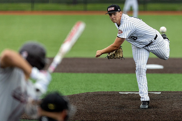 SIUE Baseball v Little Rock Game One 27 April 2024