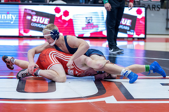 SIUE Wrestling v Illinois 2 NOV 2024