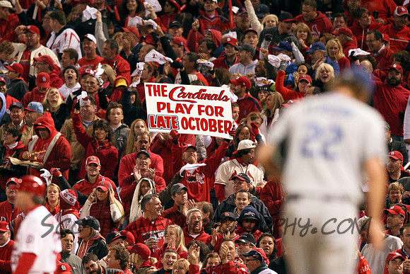 MLB: OCT 18 NLCS - Dodgers at Cardinals - Game 6