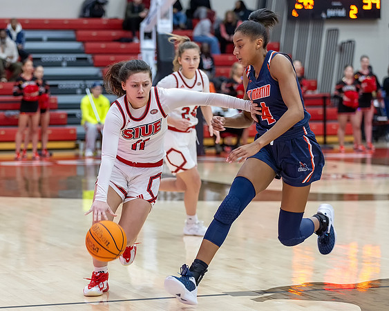 SIUE Women’s Basketball v UT Martin 13 Feb 2025