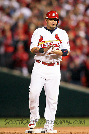 MLB: OCT 18 NLCS - Dodgers at Cardinals - Game 6