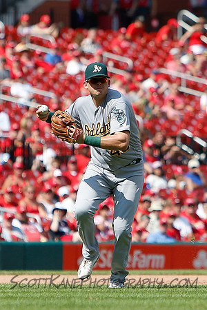 MLB: AUG 28 Athletics at Cardinals