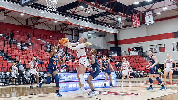 SIUE Women’s Basketball v UT Martin 13 Feb 2025