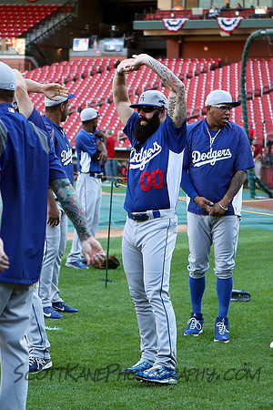 MLB: OCT 11 NLCS - Dodgers at Cardinals - Game 1