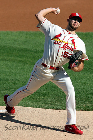 MLB: OCT 12 NLCS - Dodgers at Cardinals - Game 2