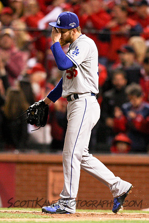 MLB: OCT 18 NLCS - Dodgers at Cardinals - Game 6