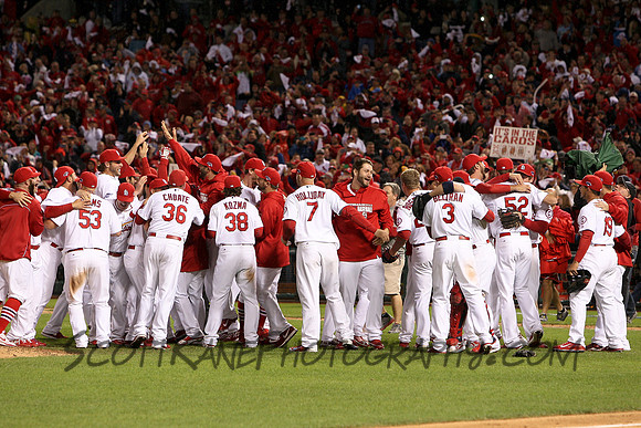 MLB: OCT 18 NLCS - Dodgers at Cardinals - Game 6