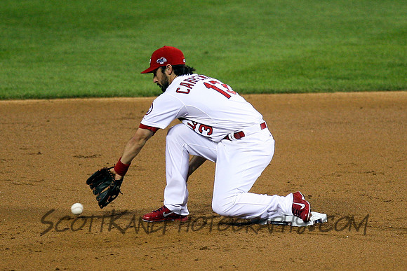MLB: OCT 11 NLCS - Dodgers at Cardinals - Game 1