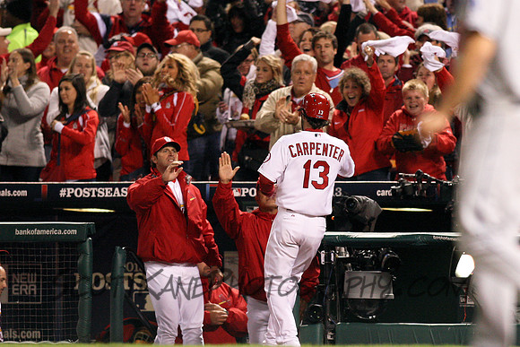 MLB: OCT 18 NLCS - Dodgers at Cardinals - Game 6