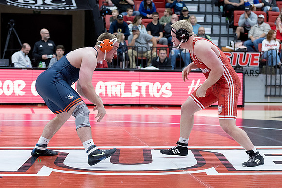 SIUE Wrestling v Illinois 2 NOV 2024