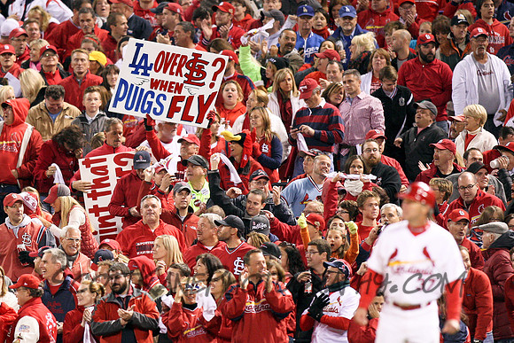 MLB: OCT 18 NLCS - Dodgers at Cardinals - Game 6