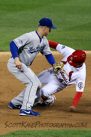 MLB: OCT 18 NLCS - Dodgers at Cardinals - Game 6