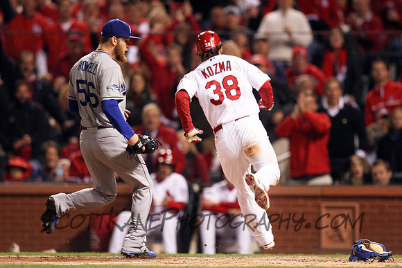MLB: OCT 18 NLCS - Dodgers at Cardinals - Game 6