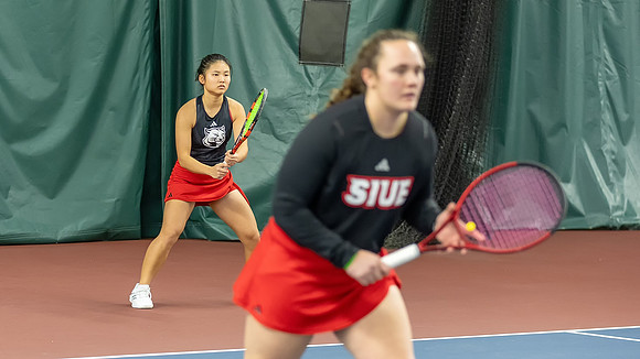 SIUE Tennis v Maryville 14 Feb 2025