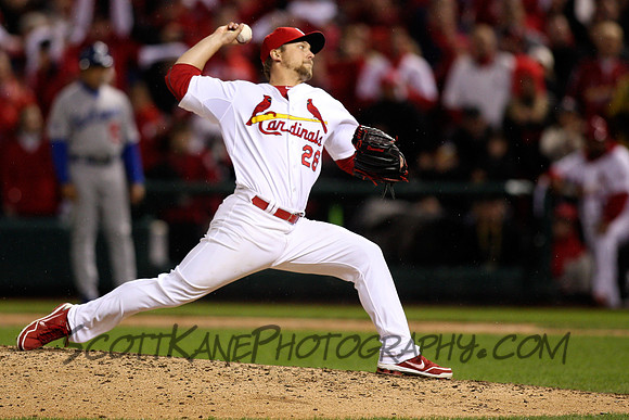 MLB: OCT 18 NLCS - Dodgers at Cardinals - Game 6