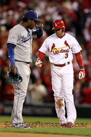 MLB: OCT 18 NLCS - Dodgers at Cardinals - Game 6
