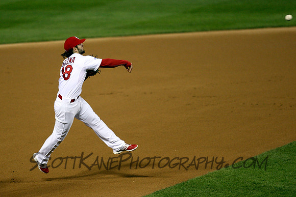 MLB: OCT 18 NLCS - Dodgers at Cardinals - Game 6