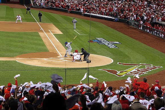 MLB: OCT 18 NLCS - Dodgers at Cardinals - Game 6