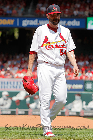 MLB: AUG 28 Athletics at Cardinals
