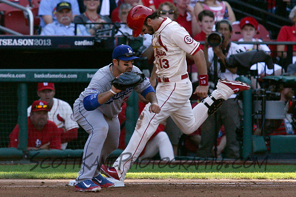 MLB: OCT 12 NLCS - Dodgers at Cardinals - Game 2