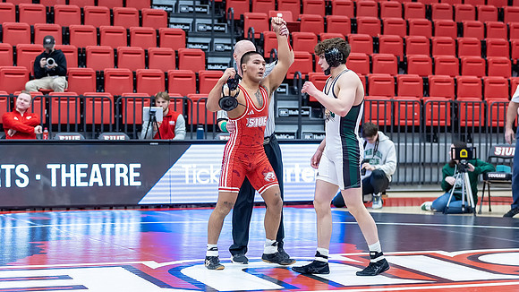 SIUE Wrestling v Ohio University 14 Feb 2025