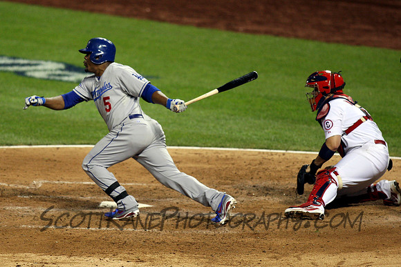 MLB: OCT 11 NLCS - Dodgers at Cardinals - Game 1