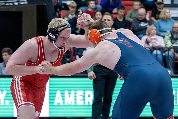 SIUE Wrestling v Illinois 2 NOV 2024