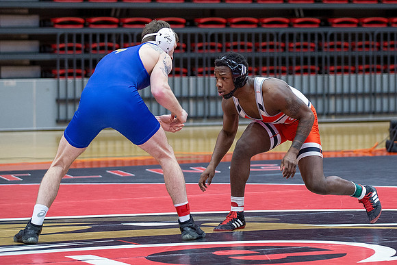 SIUE Wrestling v South Dakota State 23 JAN 2022