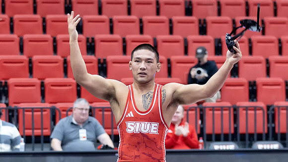 SIUE Wrestling v Ohio University 14 Feb 2025