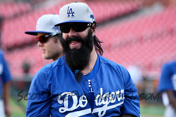 MLB: OCT 11 NLCS - Dodgers at Cardinals - Game 1