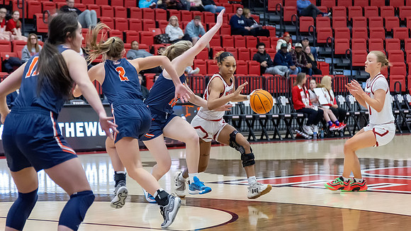 SIUE Women’s Basketball v UT Martin 13 Feb 2025
