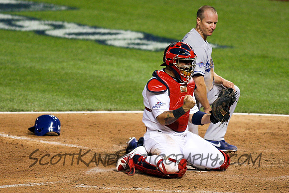 MLB: OCT 11 NLCS - Dodgers at Cardinals - Game 1