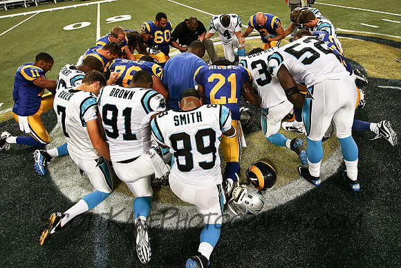 NFL 2010 - Oct 31 -  Carolina Panthers at Saint Louis Rams